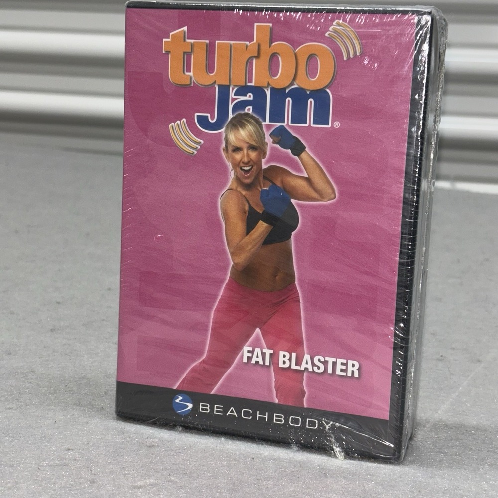 Turbo Jam 3 DVD Set Beachbody Workout Sealed Fat Blaster Cardio Mix 3